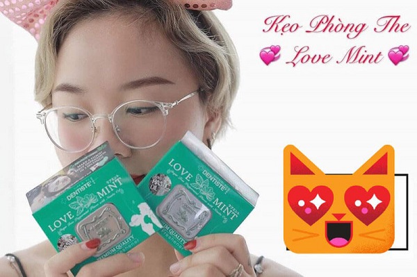Kẹo phòng the love mint - kẹo ngậm Thái Lan rất mạnh Kẹo phòng the love mint - kẹo ngậm Thái Lan rất mạnh