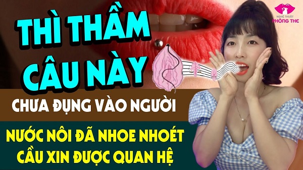 Cách để Khẩu dâm. Khẩu dâm (hay nói chuyện bẩn, nói tục tĩu)