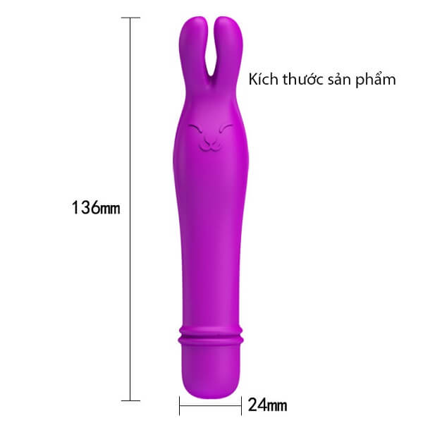 Thiết kế nhỏ gọn, siêu xinh và massage linh hoạt đến mọi điểm nhạy cảm theo ý muốn các nàng