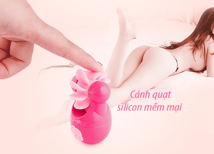 Lưỡi rung tình yêu kích thích âm đạo cực phê