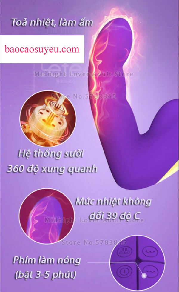 Máy massage điểm G với chế độ rung móc cực đỉnh giúp nàng tràn ngập cảm xúc thăng hoa tuyệt hảo 