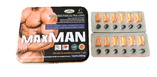 Thuốc Cường Dương Maxman Hình Cậu Nhỏ 24 Viên Thuốc Cường Dương Maxman Hình Cậu Nhỏ 24 Viên