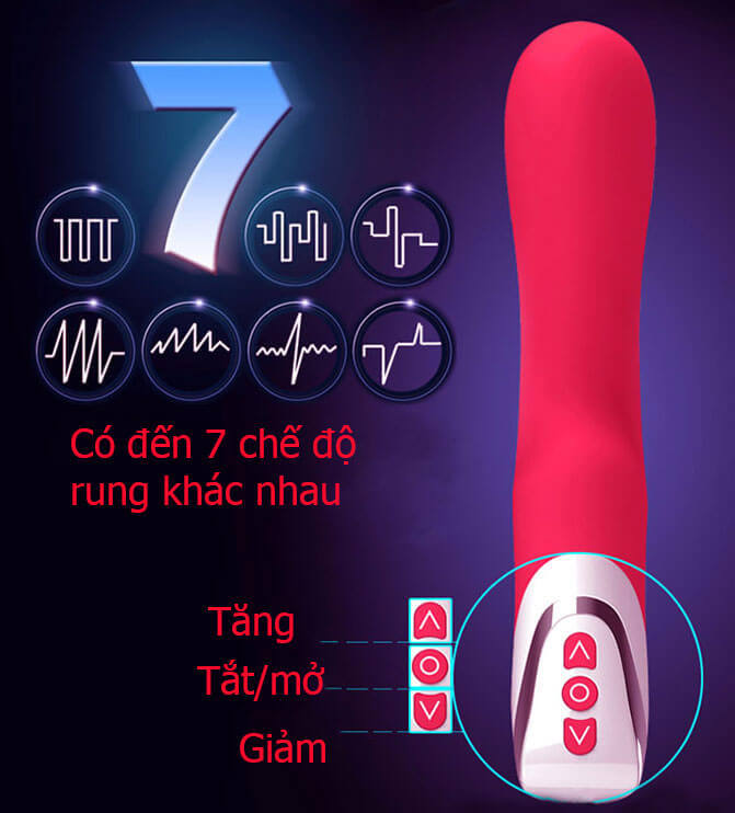 Máy rung âm đạo cao cấp của Loveaider này được thiết kế để mang lại niềm vui tối đa trong tình dục