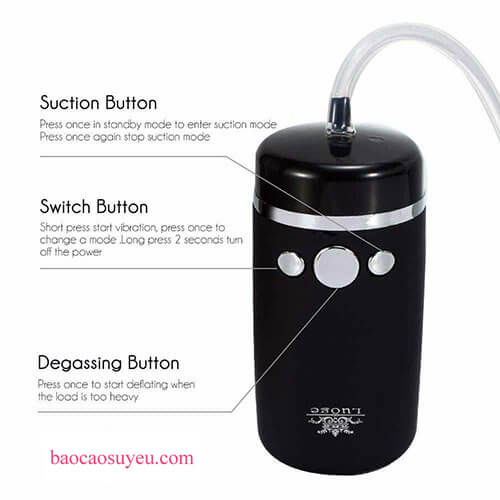 Máy Rung âm đạo bú mút tự động Lough Máy Rung âm đạo bú mút tự động Lough