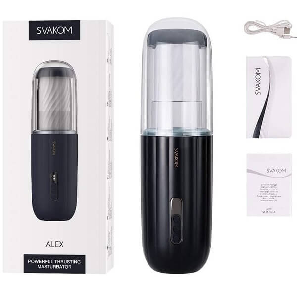 Máy thủ dâm cao cấp cho nam SVAKOM Alex Neo với động cơ mạnh mẽ với 7 chế độ thụt đẩy Máy thủ dâm cao cấp cho nam SVAKOM Alex Neo với động cơ mạnh mẽ với 7 chế độ thụt đẩy