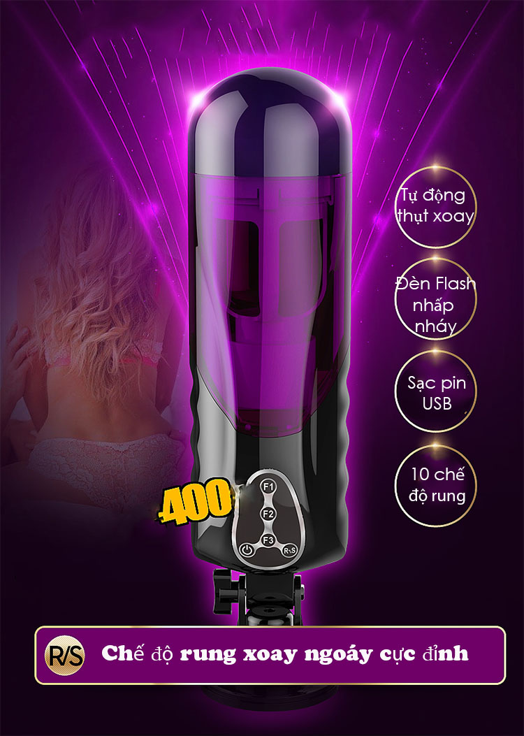 Sex toy được thiết kế mô tả chân thực cảnh quan hệ giữa nam và nữ