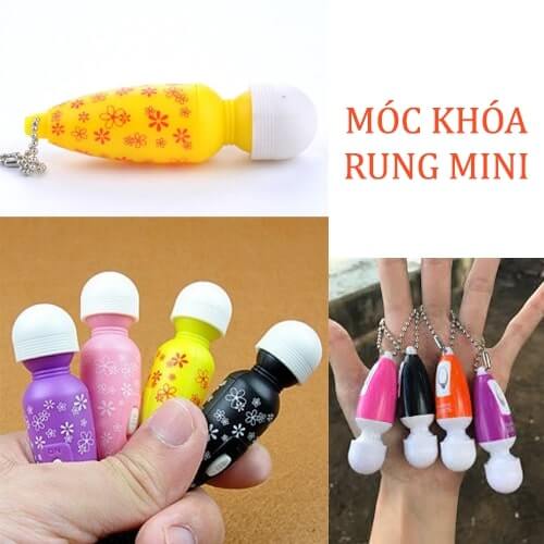 Móc khóa rung massage tình yêu mini nhỏ Móc khóa rung massage tình yêu mini nhỏ