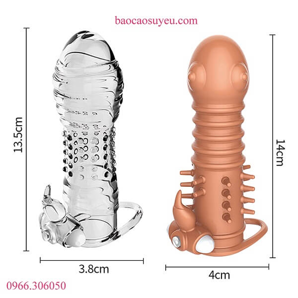 Bao cao su đôn dên giống thật nhỏ gọn, rung êm ái giúp chàng thủ dâm mà không ai phát hiện được