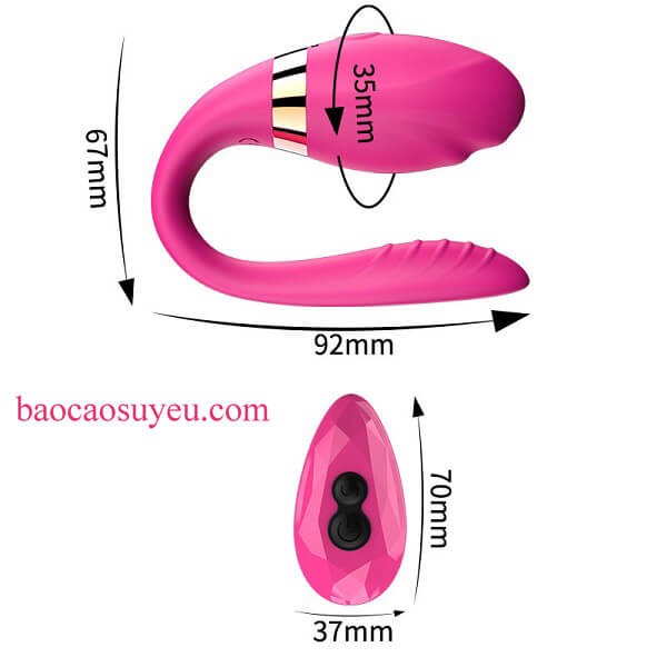 Máy massage âm vật thiết kế kiểu dáng nhỏ gọn, tiện lợi cho phái đẹp dễ dàng mang theo bên mình Máy massage âm vật thiết kế kiểu dáng nhỏ gọn, tiện lợi cho phái đẹp dễ dàng mang theo bên mình