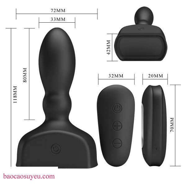 Kích thước máy massage hậu môn nhỏ gọn dễ dàng mang theo trong những chuyến công tác và du lịch Kích thước máy massage hậu môn nhỏ gọn dễ dàng mang theo trong những chuyến công tác và du lịch
