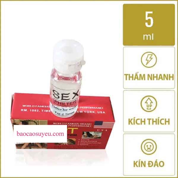 Thuốc kích dục sex philter dùng có tốt không Thuốc kích dục sex philter dùng có tốt không