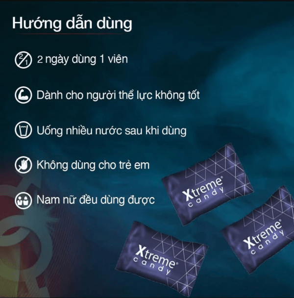 Kẹo sâm Xtreme candy được ví như thuốc cương dương tự nhiên