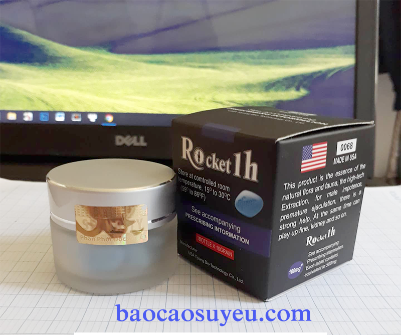 Rocket 1h là Thực phẩm chức năng được sản xuất bởi Công ty Cổ phần Sao Thái Dương