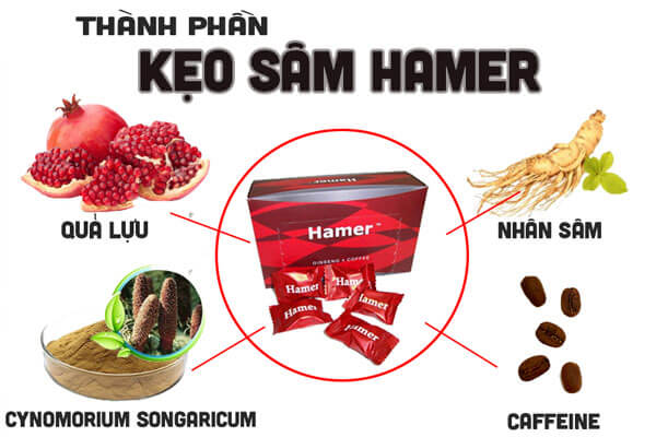 Kẹo Sâm Hamer Mỹ Chính Hãng - Kẹo Sâm Hamer Có Tốt Không? Kẹo Sâm Hamer Mỹ Chính Hãng - Kẹo Sâm Hamer Có Tốt Không?
