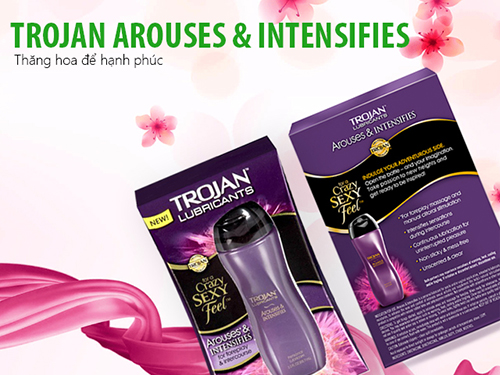 Gel Trojan Arouses And Releases là loại gel bôi trơn khơi dậy khoái cảm tình dục ở phụ nữ Gel Trojan Arouses And Releases là loại gel bôi trơn khơi dậy khoái cảm tình dục ở phụ nữ