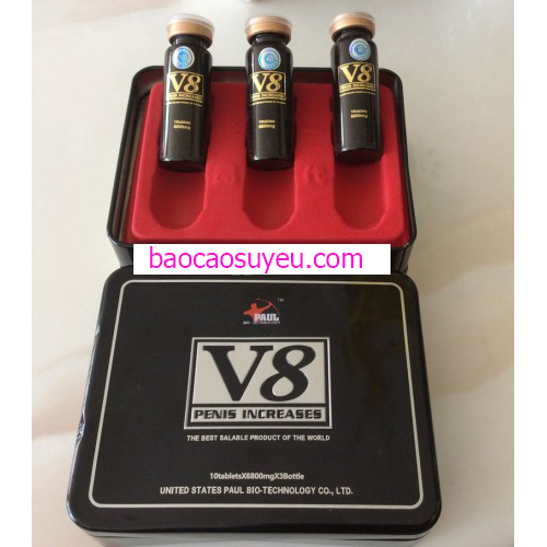Viên Uống Cường Dương Cao Cấp Mỹ V8