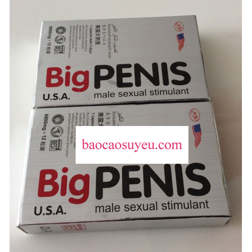 Mua Big Penis Tăng Cường Sinh Lý Nam Hộp 12 Viên