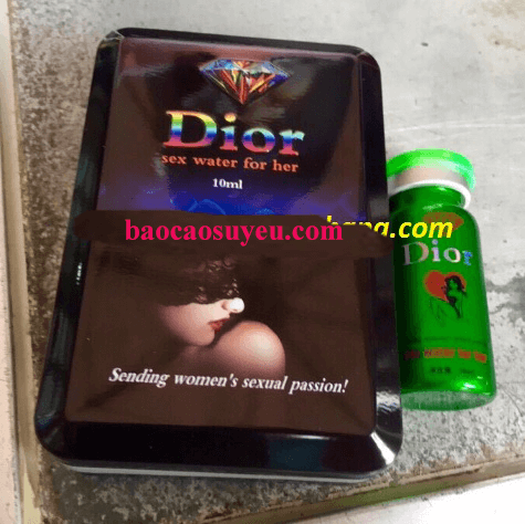 Thuốc Kích Dục Dạng Nước Cho Nữ Dior