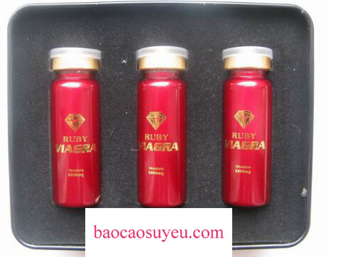 Tăng Cường Sinh Lý Nam - Kéo Dài Thời Gian Quan Hệ Ruby 6800mg