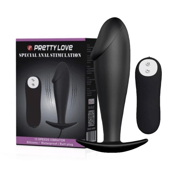 Trứng rung hậu môn rung mạnh, chống nước, pin - Pretty Love Butt Plug Trứng rung hậu môn rung mạnh, chống nước, pin - Pretty Love Butt Plug