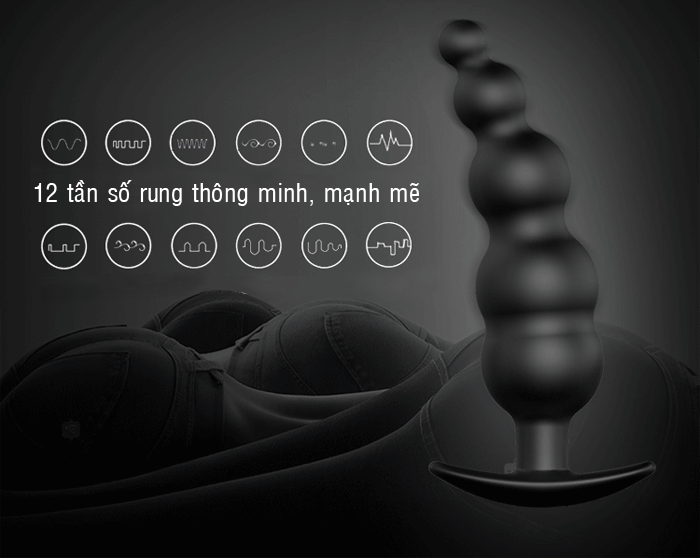 Từng đốt gân nổi cộm giúp dây kích thích hậu môn cực đã Từng đốt gân nổi cộm giúp dây kích thích hậu môn cực đã