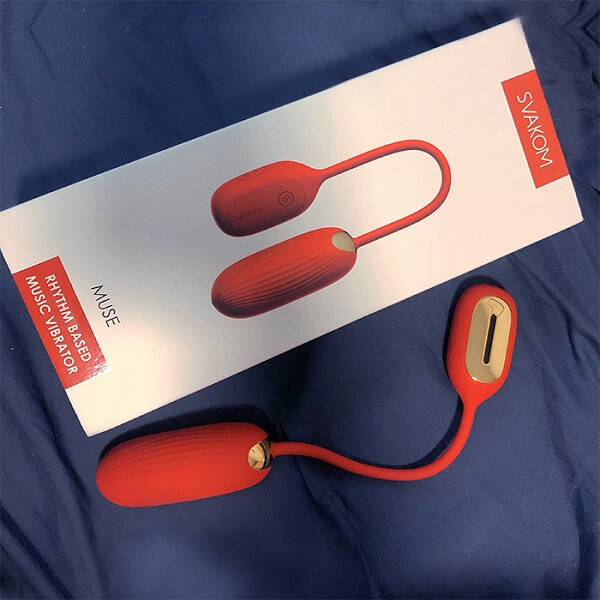 Trứng Rung Bluetooth 2 Đầu Svakom Muse