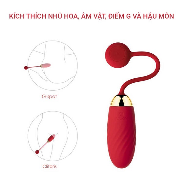 Mua online Trứng Rung Tình Yêu Cao Cấp Điều Khiển Bằng Điện Thoại Svakom Ella Mua online Trứng Rung Tình Yêu Cao Cấp Điều Khiển Bằng Điện Thoại Svakom Ella