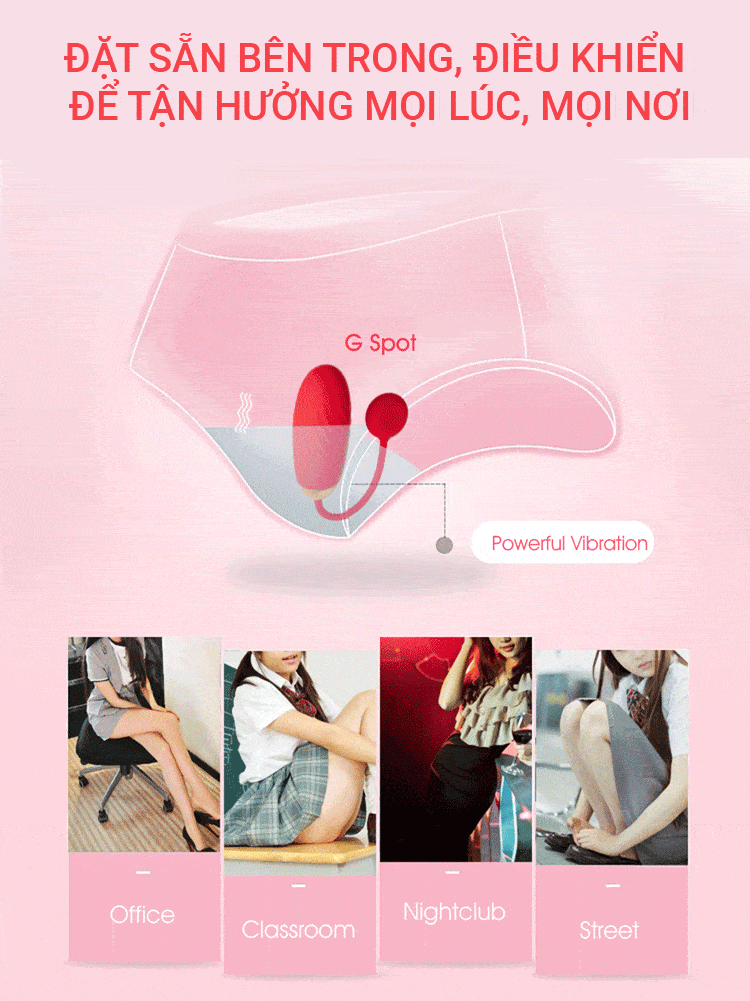 Sextoy Svakom Ella có 11 chế độ rung khác nhau cho bạn 11 trải nghiệm mới lạ Sextoy Svakom Ella có 11 chế độ rung khác nhau cho bạn 11 trải nghiệm mới lạ