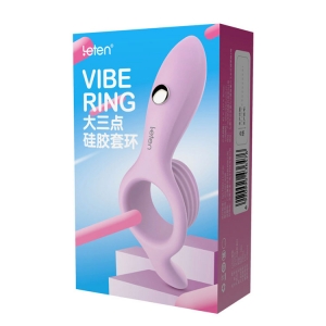 Vòng Rung Có Quai Đeo Lưỡi Liếm Leten Vibe Ring