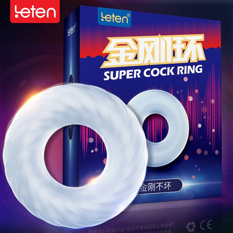 Vòng Đeo Dương Vật Chống Xuất Tinh Sớm Leten Super Cock