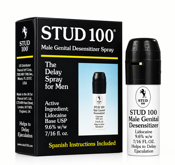 Xịt Stud 100 chính hãng là sản phẩm dạng xịt ngoài da dành cho nam giới, được thiết kế nhằm hỗ trợ làm giảm tạm thời độ nhạy cảm Xịt Stud 100 chính hãng là sản phẩm dạng xịt ngoài da dành cho nam giới, được thiết kế nhằm hỗ trợ làm giảm tạm thời độ nhạy cảm