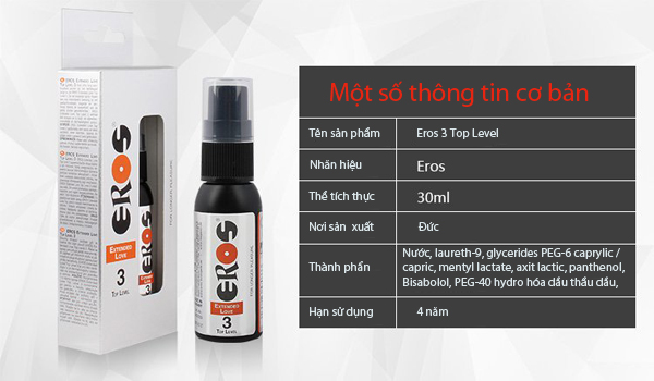 Top 9 Xịt chống xuất tinh sớm hiệu quả nhất cho phái mạnh